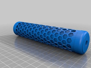 14mm airsoft suppressor small 3d printing accesories parts m4 softair 3d print model - Mito3D