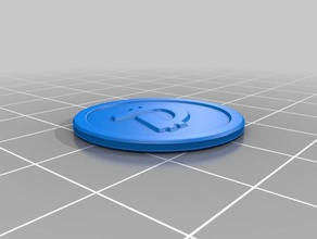 digicoin coins & badges 3d print model - Mito3D