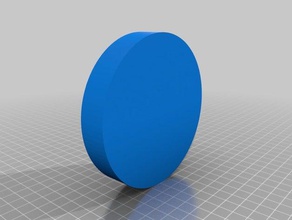 110x20 pipe endcap vase mode parts cap pvc 3d print model - Mito3D