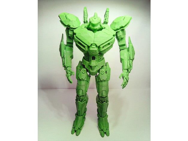 pacific rim jaeger - striker eureka model robots big prints remix robot 3D print model - Mito3D