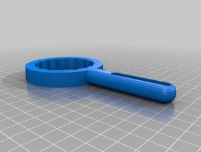llave para tapar bidones utensili & caselle dm368 quimica 3d print model - Mito3D