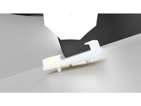 smartphone de montaje para automóvil el teléfono móvil ajustable soporte coche banda goma 3d print model - Mito3D