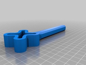 drum stand wrench hand tools 3d print model - Mito3D