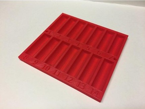 screw tray tool holders & boxes 3d print model - Mito3D