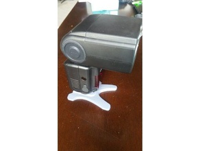 dslr flash foot camera 3d print model - Mito3D