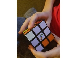 rubik's cube de la tuile puzzles rubiks rubix 3d print model - Mito3D