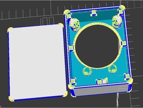 slamtech rplidar 360 a1 caso la robotica openscad raspberry pi è pari a zero 3d print model - Mito3D