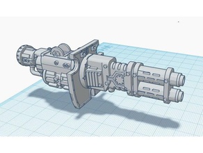 imperial knight melta pistola alternativa giochi e giocattoli 30k 40k cavaliere warhammer 3d print model - Mito3D
