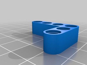 beam lo bricks compatible diy lego robot 3d print model - Mito3D