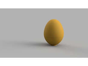 huevo de pascua - hueco los contenedores la easteregg el 3d print model - Mito3D