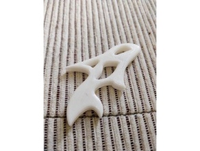 fish keychain accessories 3d print model - Mito3D
