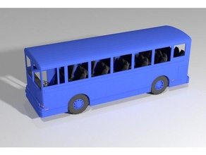 1 18 scale transit bus vehicles 3d print model - Mito3D