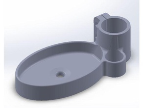 panier de douche la salle bains duschablage duschstange grohe accessoires bac à 3d print model - Mito3D