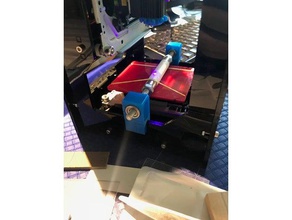 neje laser cuscinetto monte penna incisione Stampante 3d parti asse vuoto incidere il pen di rotazione 3d print model - Mito3D