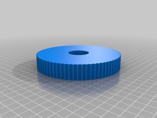 75 tooth xl pulley 3d printer parts customized 3D print model - Mito3D