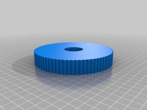 76 tooth xl pulley 3d printer parts customized 3d print model - Mito3D