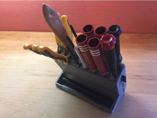 tool caddy tools holder stand tool-caddy 3D print model - Mito3D