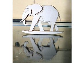 rocking elephant Spielsets 3d print model - Mito3D