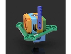 anycubic kossel magnético efetor e3d v6 Impressora 3d de peças 3d print model - Mito3D