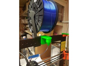 prusa i3 mk3 filament cleaner dustfilter guide 3d printer accessories 3d print model - Mito3D