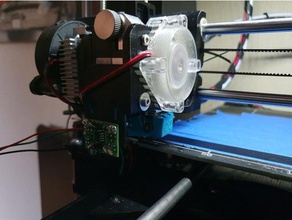 ir probe mount titan aero 3d printer accessories 3d print model - Mito3D