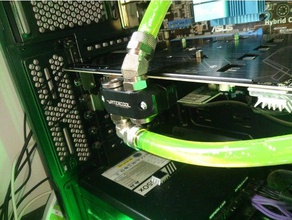 watercool heatkiller gpu-x3 çekirdek uzantısı spacer bilgisayar 3d print model - Mito3D