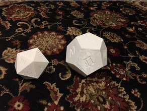d12 dice box tray dnd 3d print model - Mito3D