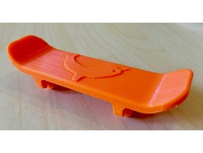 narwhal braço brinquedos & games dedo fingerboard skate brinquedo rodas 3d print model - Mito3D