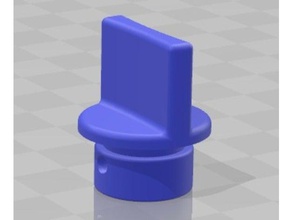lock handle replacement parts 3d print model - Mito3D