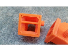 40mm hotend layer fan 3d printer extruders duct bowden extruder cooling 3d print model - Mito3D