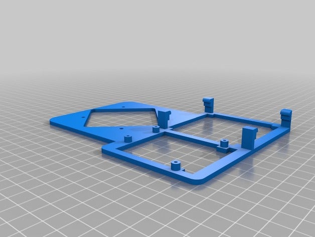 arduino maquette de la base servo bras robot l'ingénierie planche à pain mearm robotique 3D print model - Mito3D