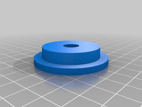 spool fix pvc tube 3d printing anet holder pipe 3d print model - Mito3D