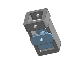 x-Achse Spannung 2020 v-Nut 3d Drucker Zubehör extrusion am8 3d print model - Mito3D