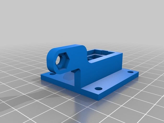 jgaurora a5 fan mount 3d printer parts 3D print model - Mito3D