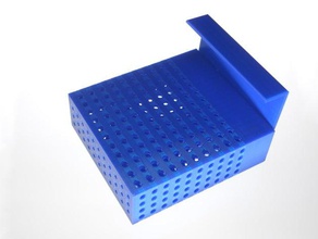 pia balde de furos drenagem organização recipiente 3d print model - Mito3D
