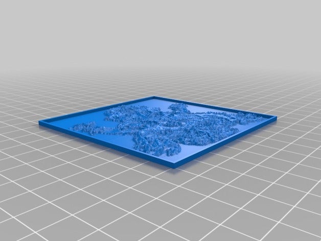 ganesha 2d-Kunst kundengebundene 3D print model - Mito3D