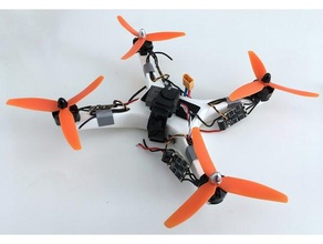 3d printed quadcopter r c vehicles 3d print model - Mito3D