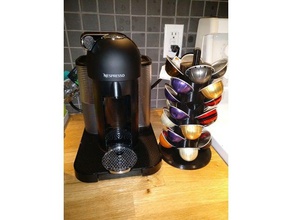 nespresso vertuo kapsül Kulesi mutfak ve yemek 3d print model - Mito3D