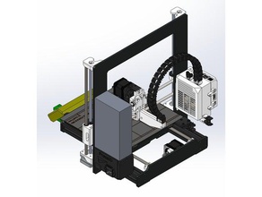 prusa i3 mk3 Kabel-Kette hinzufügen-auf allen Achsen 3d-Drucker Teile Kabel-management 3d print model - Mito3D