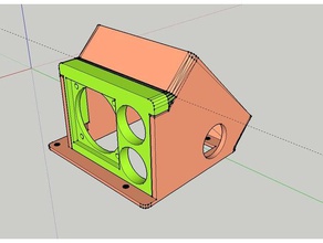 dnx ender 2 lcd de habitação muda Impressora 3d peças 3d print model - Mito3D