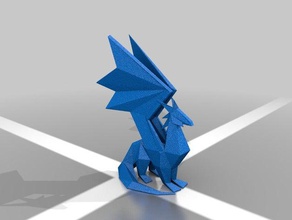 ejderha Heykeli yaratıklar 3d print model - Mito3D