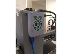 raspberry pi 3b mount wanhao duplicator i3 mini cocoon create model maker 3d printer accessories 3d print model - Mito3D