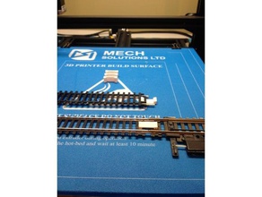 ho escala faixa clip de fixação hobby pista clipe 3d print model - Mito3D