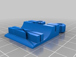 175mm filament cut & splice jig 3d printer accessories abs guide splicer fuse jigs pla weld 3d print model - Mito3D