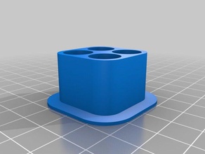 my customized eppendorf tube holder learning 3d print model - Mito3D