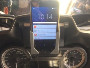 porte t l telefon r1200rt 3d baskı android blender bmw boxer dagoma ebraud gps iphone moto motosiklet telefonu 3d print model - Mito3D
