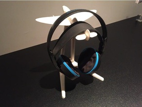 plane headset holder organization 3d print model - Mito3D
