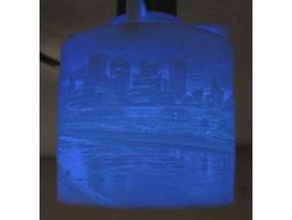 litophane Lampenschirm Modell-Möbel genial schön Dekoration Dekorative gadget Lampe 3d print model - Mito3D