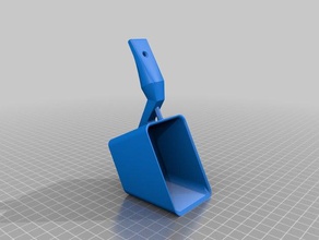 shovel washing powder household scoop handle spoon 3d print model - Mito3D