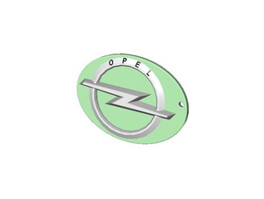 opel logo keyring signs & logos 3d print model - Mito3D